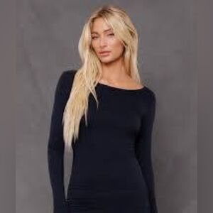HardTail Navy Blue long sleeved top